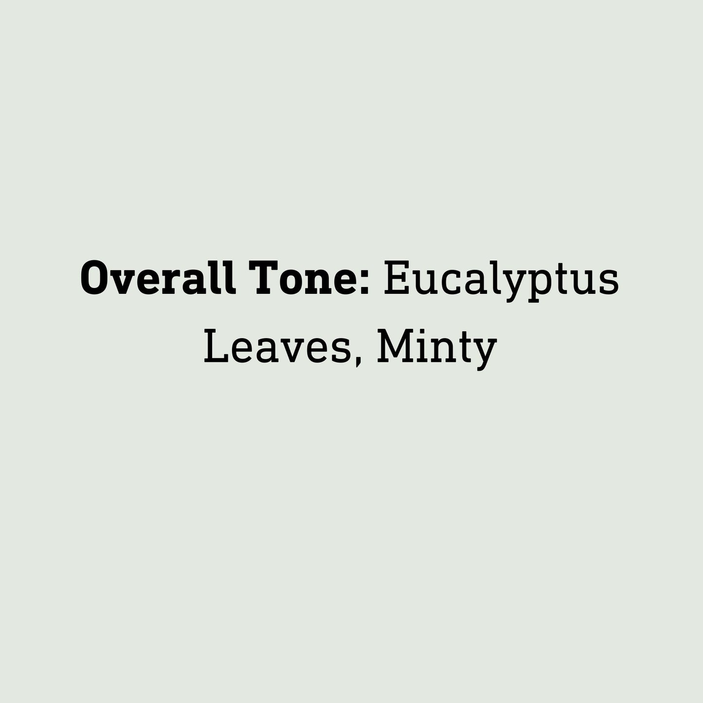 Eucalyptus Soap