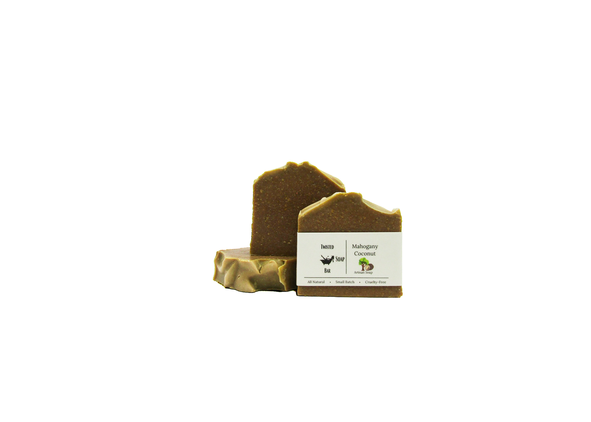 Mahogany and Coconut Goat Milk Soap