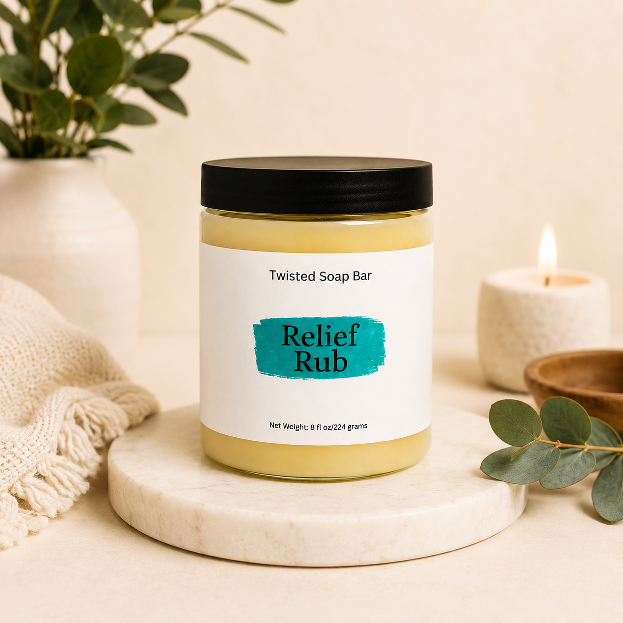 Salve de algas marinas de sirena 8oz