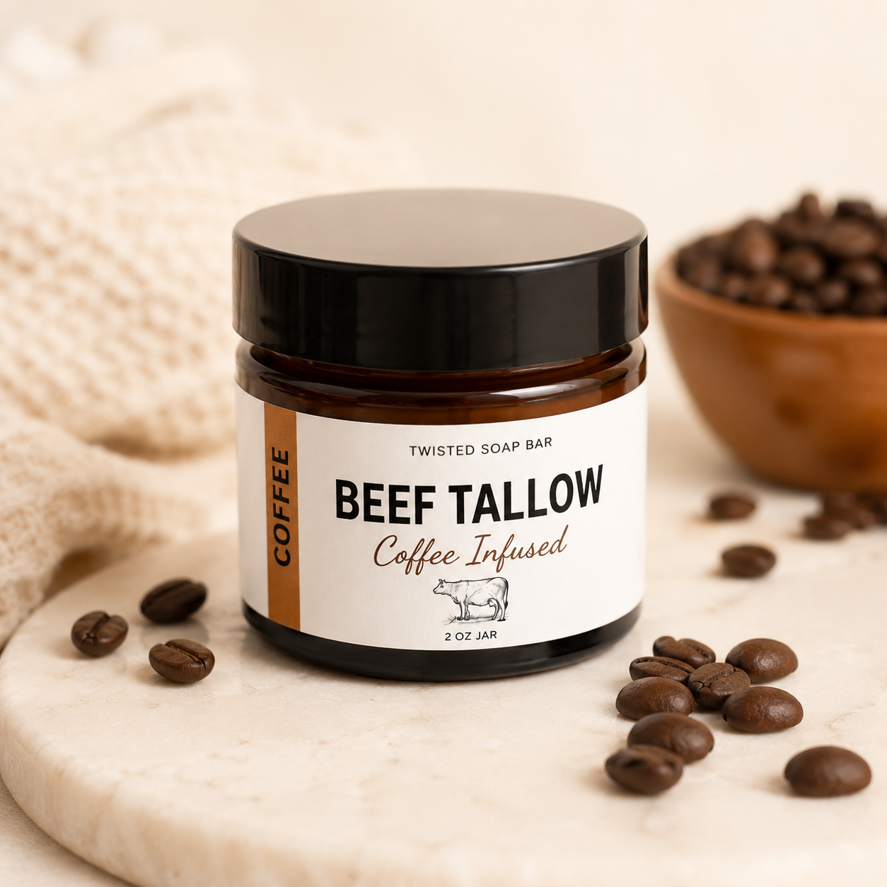 Beef Tallow (Coffee Infused)