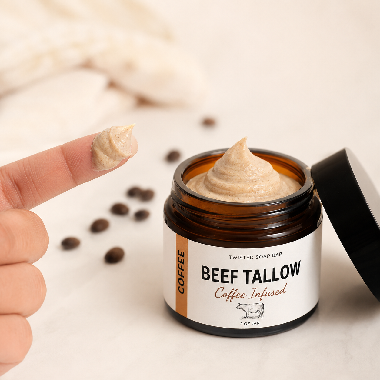 Beef Tallow (Coffee Infused)
